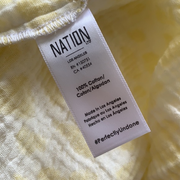 Nation Ltd Cotton Gauze Dress - Picture 8 of 9